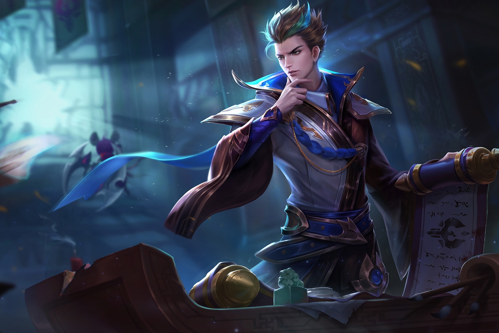 今日凌晨进行的LEC春季赛第二阶段的比赛中，VIT连下两城以2-0轻取AST，打野选手Bo打出对位GAP，数据相当华丽